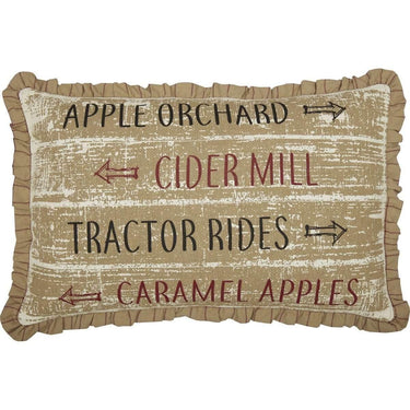 Bingham Star Orchard Sign Pillow 14x22 VHC Brands - The Fox Decor